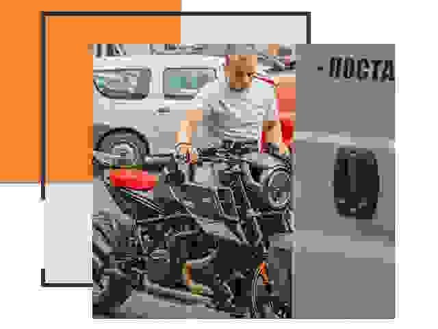 Перевозка мотоцикла по России - Услуги Перевозка-Снс
